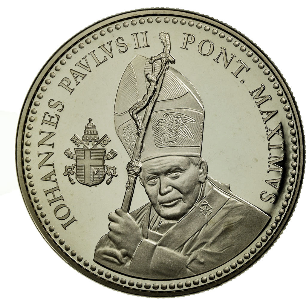 Vatican, Medal, Le Pape Jean-Paul II, MS(65-70), Copper-nickel
