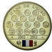 Francia, medaglia, L'Europe des XXVII, 10 Ans de l'Euro, 2012, FDC, Rame-nichel