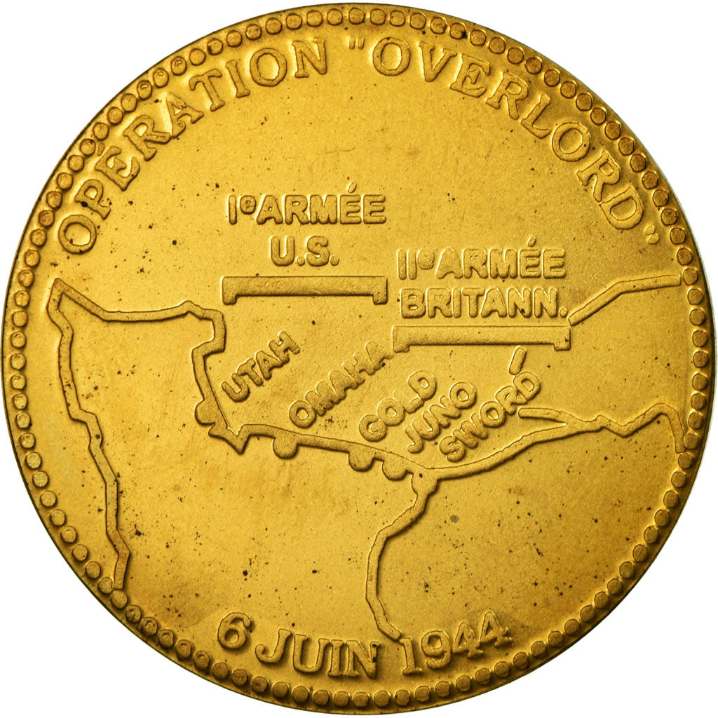 France, Médaille, Opération Overlord, 50ème Anniversaire du Débarquement
