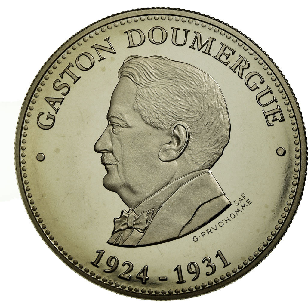 France, Médaille, Les Présidents de la République, Gaston Doumergue, FDC
