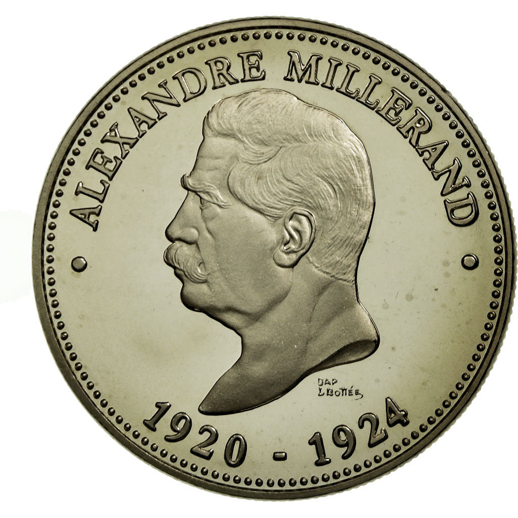 France, Médaille, Les Présidents de la République, Alexandre Millerand, FDC