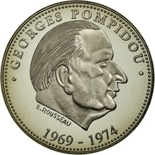France, Médaille, Les Présidents de la République, Georges Pompidou, FDC