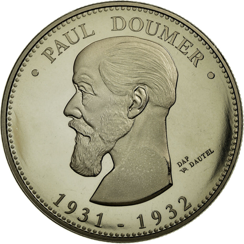 Frankrijk, Medaille, Les Présidents de la République, Paul Doumer, FDC