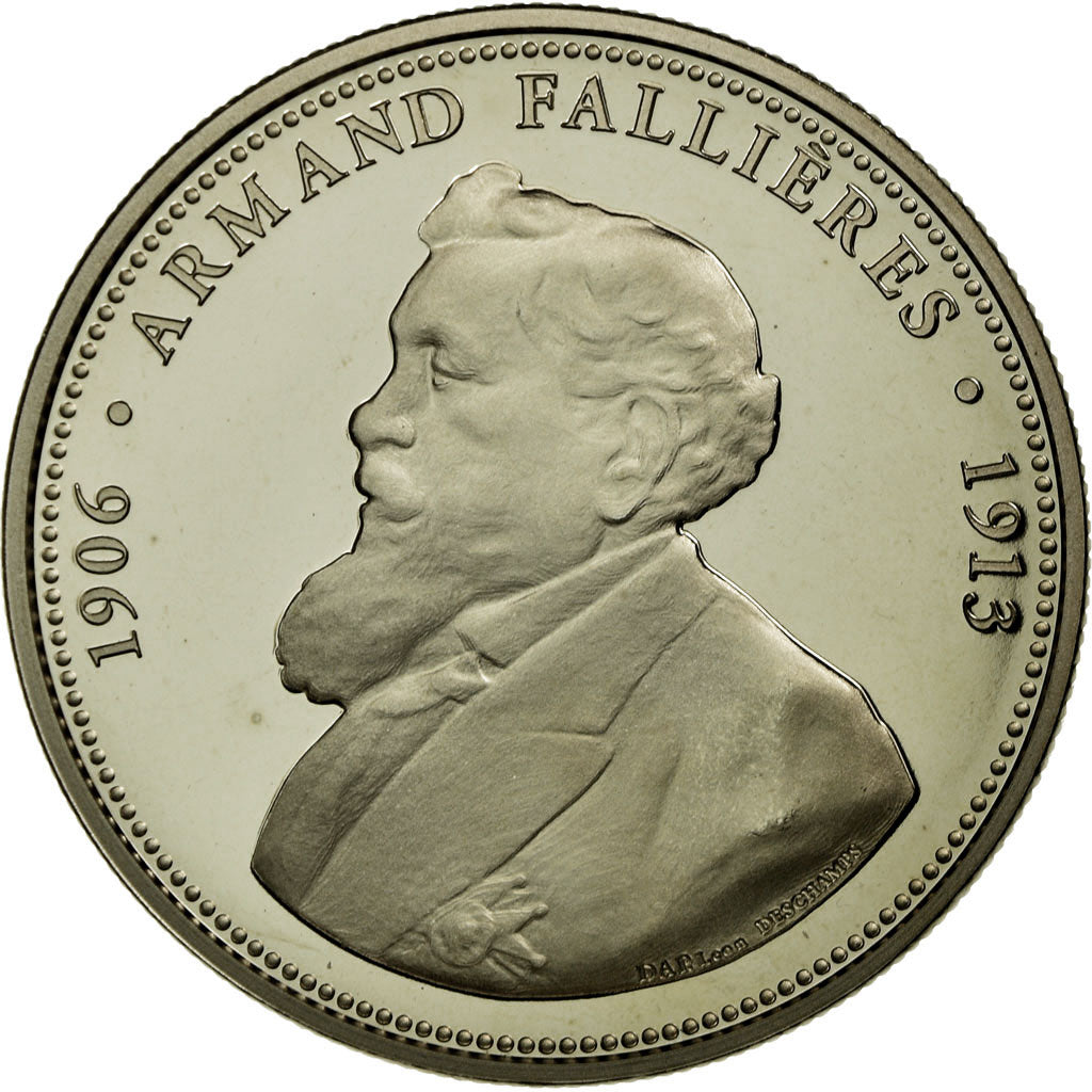 France, Medal, Les Présidents de la République, Armand Fallières, MS(65-70)