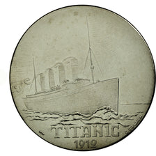 France, Medal, Les Grands Transatlantiques, Titanic, C. Gondard, MS(65-70)