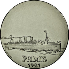 France, Medal, Les Grands Transatlantiques, Paris, C. Gondard, MS(65-70)