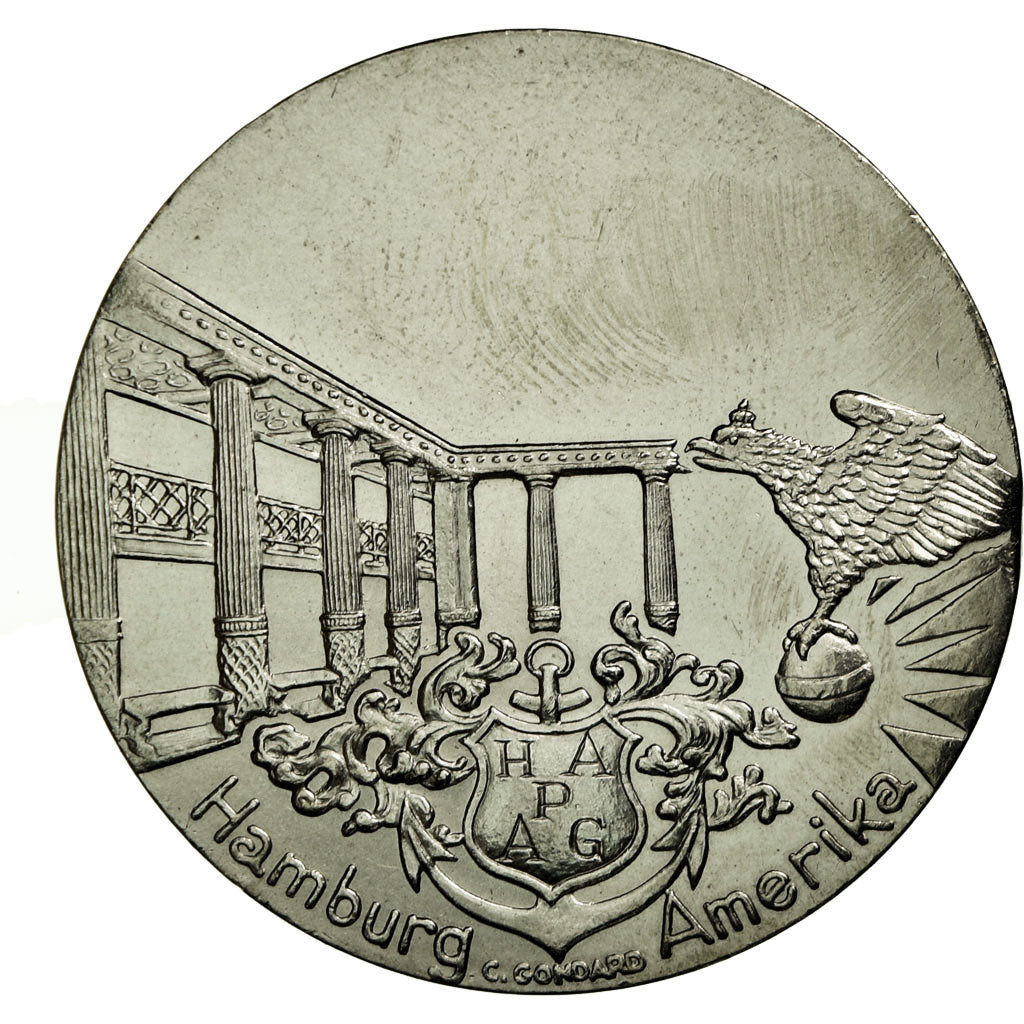 France, Médaille, Les Grands Transatlantiques, Imperator, C. Gondard, FDC