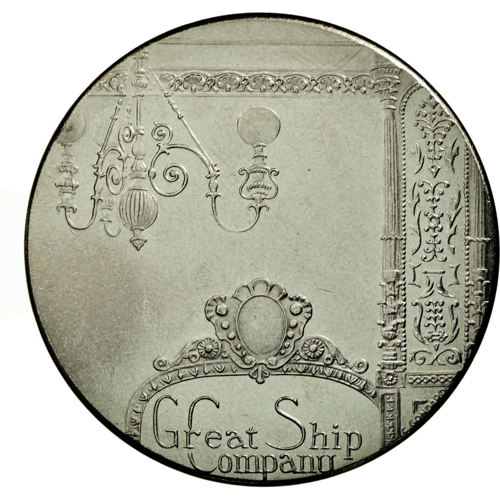 France, Medal, Les Grands Transatlantiques, Great Eastern, C. Gondard