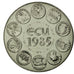 Francja, Medal, Ecu Europa, Marianne, 1985, Rodier, MS(65-70), Miedź-Nikiel