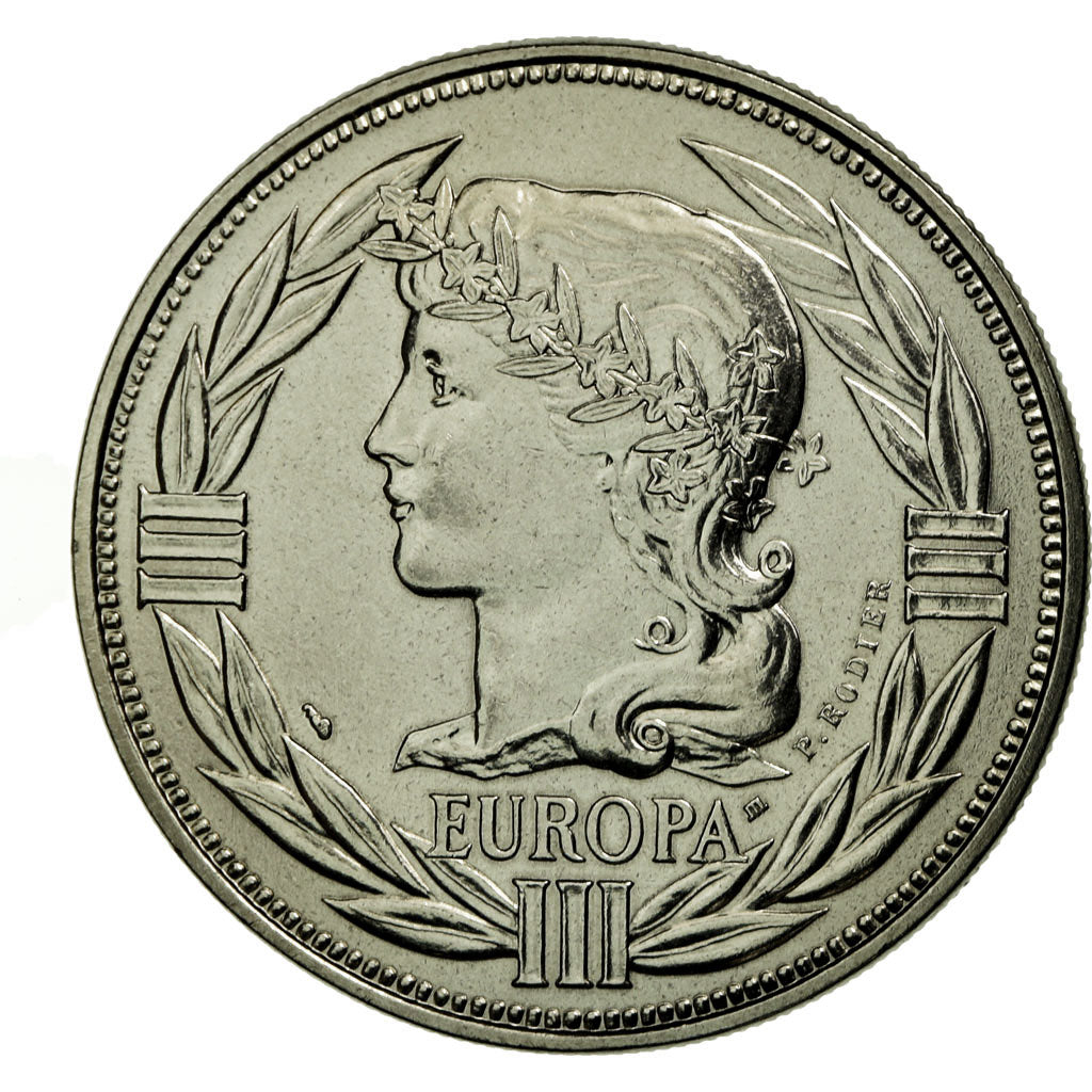 France, Medal, Ecu Europa, Marianne, 1987, Rodier, MS(65-70), Copper-nickel