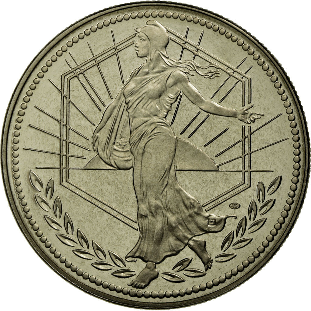France, Médaille, L'Europe, La Semeuse, 2001, FDC, Copper-nickel