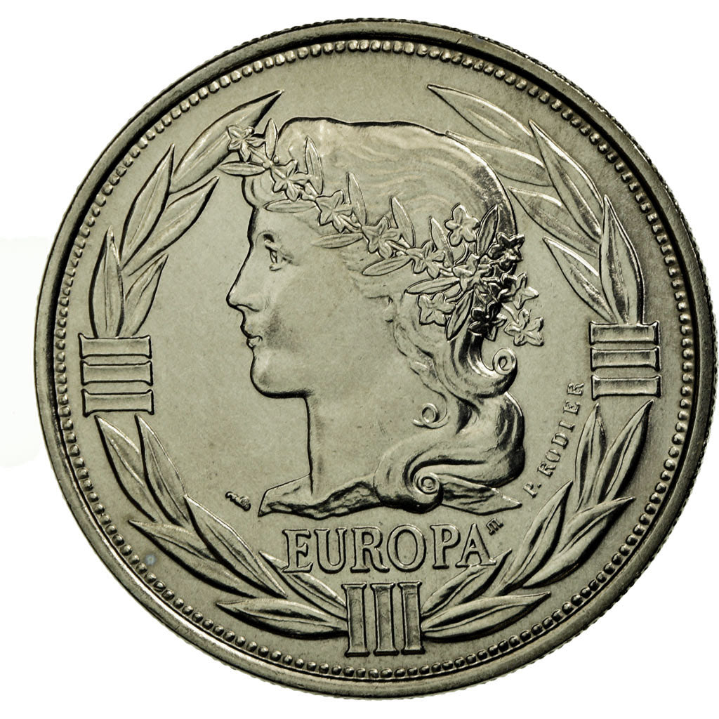 France, Medal, Ecu Europa, Bicentenaire de la Révolution, 1989, Rodier