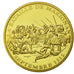 France, Medal, François Ier, Bataille de Marignan, MS(65-70), Copper Gilt