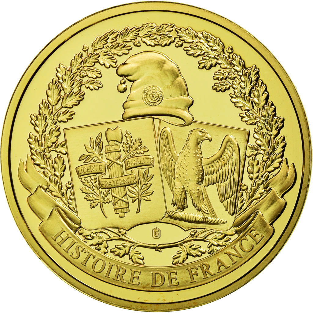 Francja, Medal, Histoire de France, Le Moulin de Valmy, MS(65-70), Stop miedzi