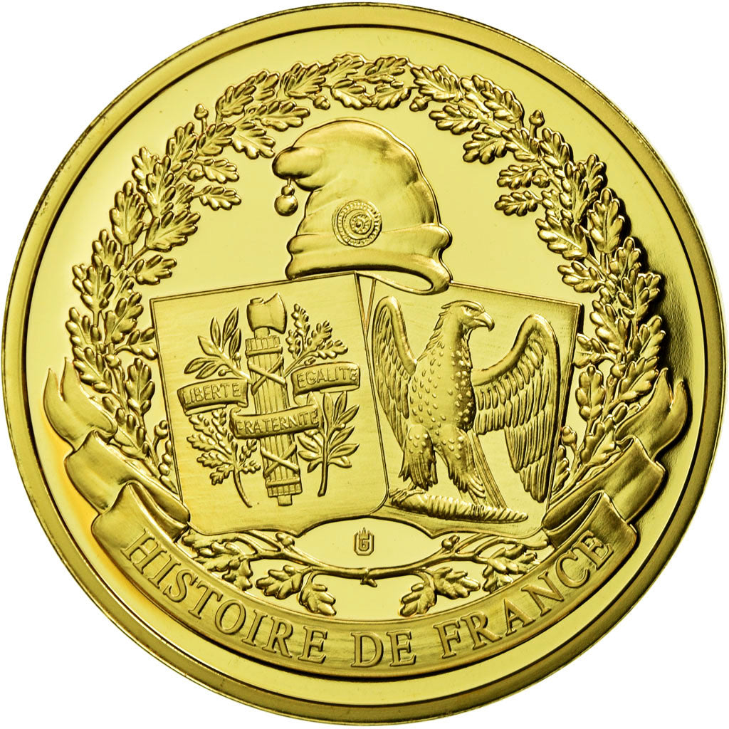 France, Médaille, Révolution Française, Prise de la Bastille, FDC, Copper