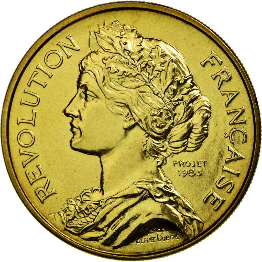 France, Medal, Bicentenaire de la Prise de la Bastille, 1989, MS(65-70), Copper