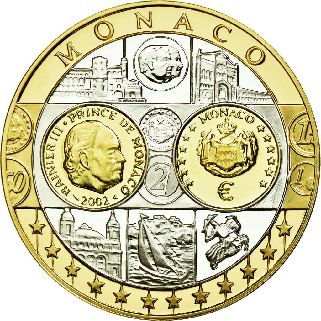 Médaille Monaco Saison Sportive 2002/2003 - Pièce De Collection Ref67684