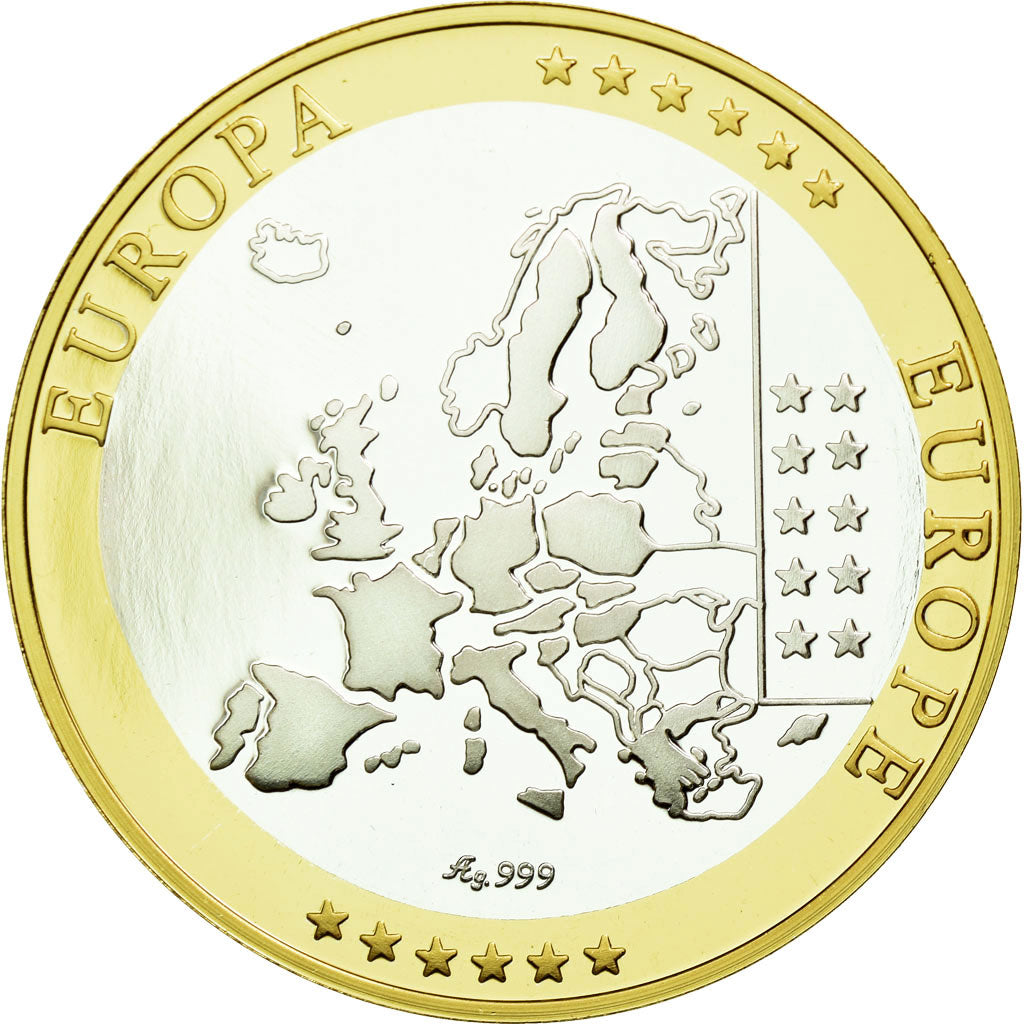 Greece, Medal, L'Europe, Grèce, MS(65-70), Silver