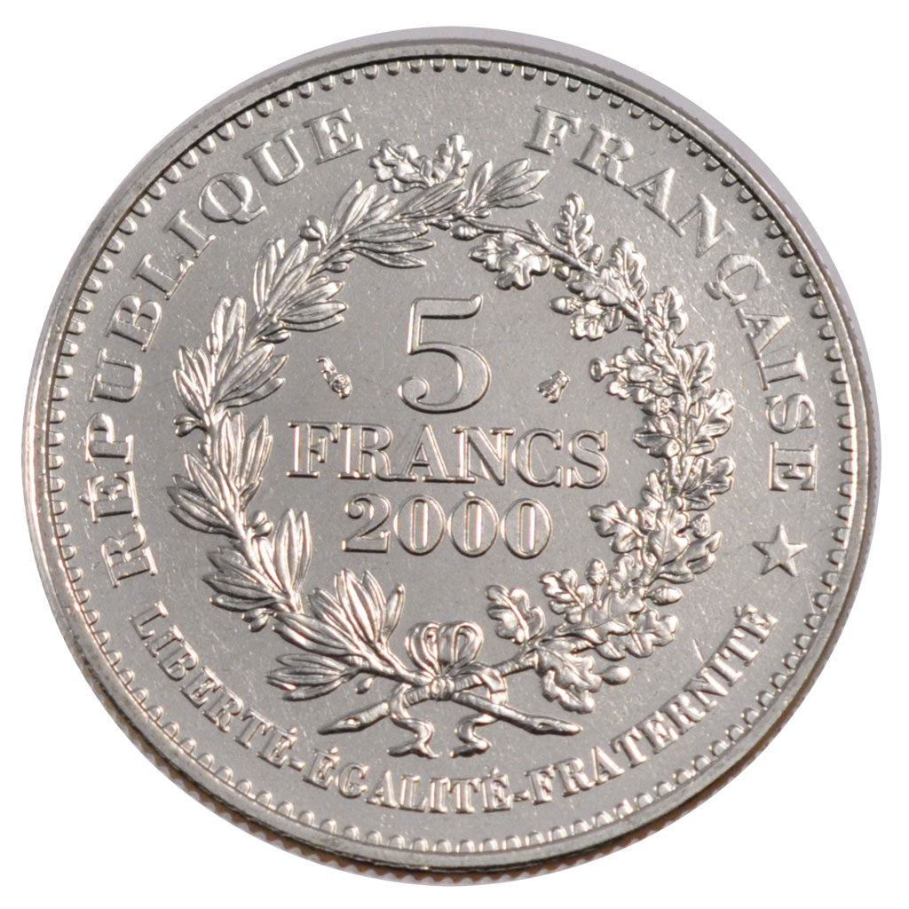Vème République, 5 Francs Ecu de Saint Louis