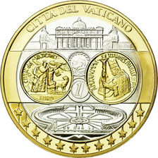 Vaticano, medaglia, L'Europe, Vatican, FDC, Argento