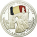 Francia, medaglia, Seconde Guerre Mondiale, Marianne Triomphante, FDC, Argento