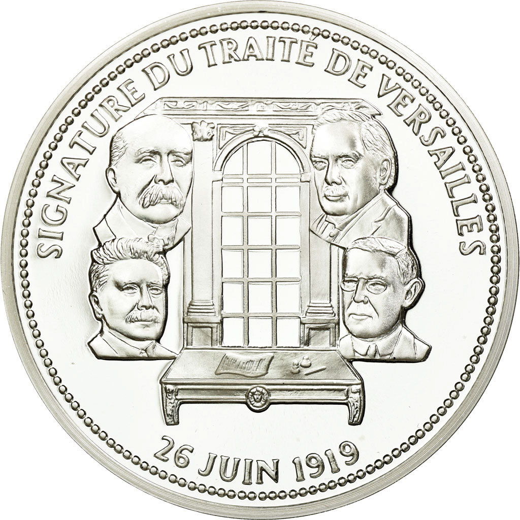 France, Médaille, Première Guerre Mondiale, Signature du Traité de