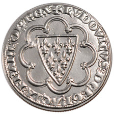 FRANCE, Écu de Saint Louis, 5 Francs, 2000, Paris, KM #1224, MS(63), ...