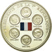 Francia, medaglia, Les Présidents de la Vème République, FDC, Rame-nichel