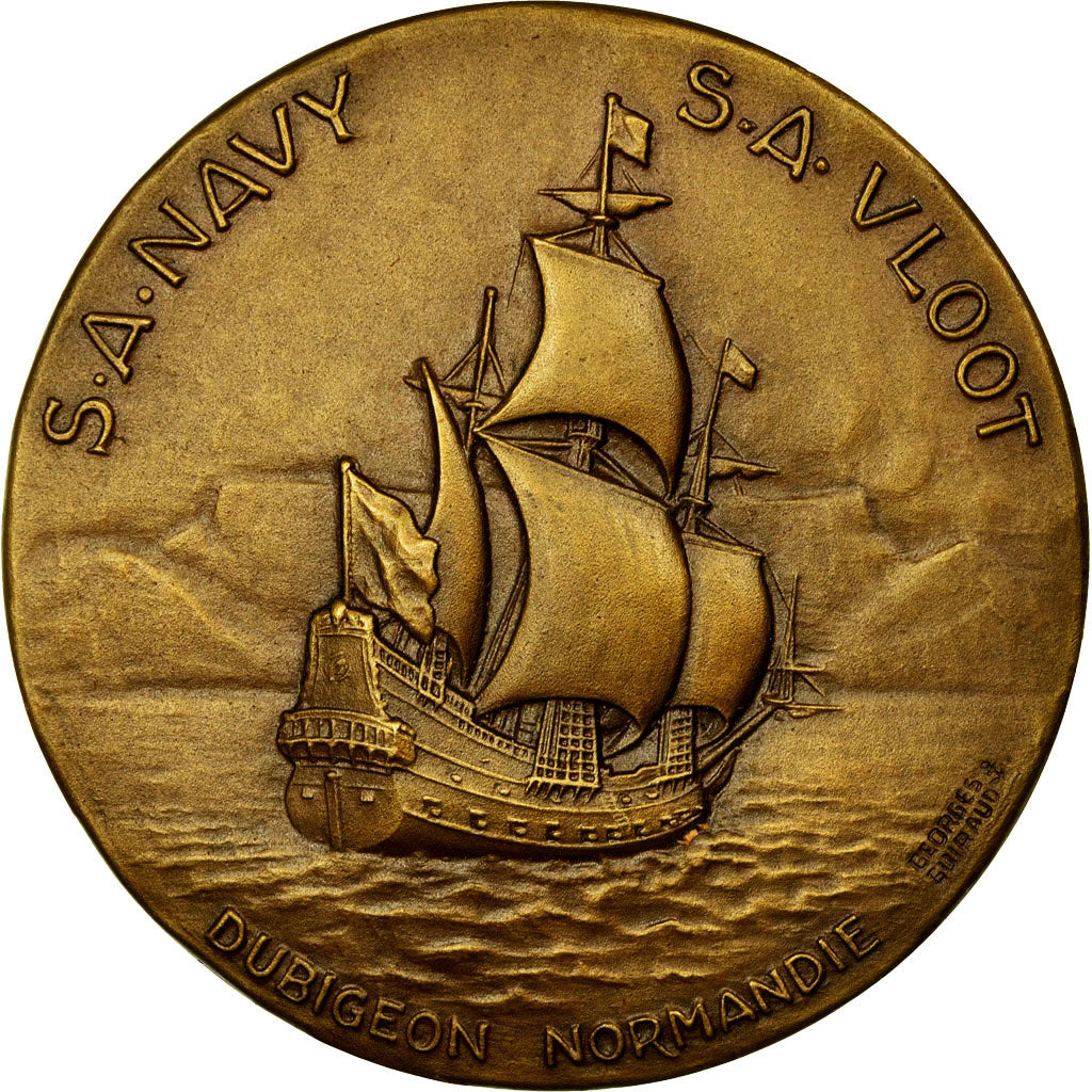 France, Medal, Marine, Dubigeon Normandie, Johanna Van Der Merwe, Nantes, 1971