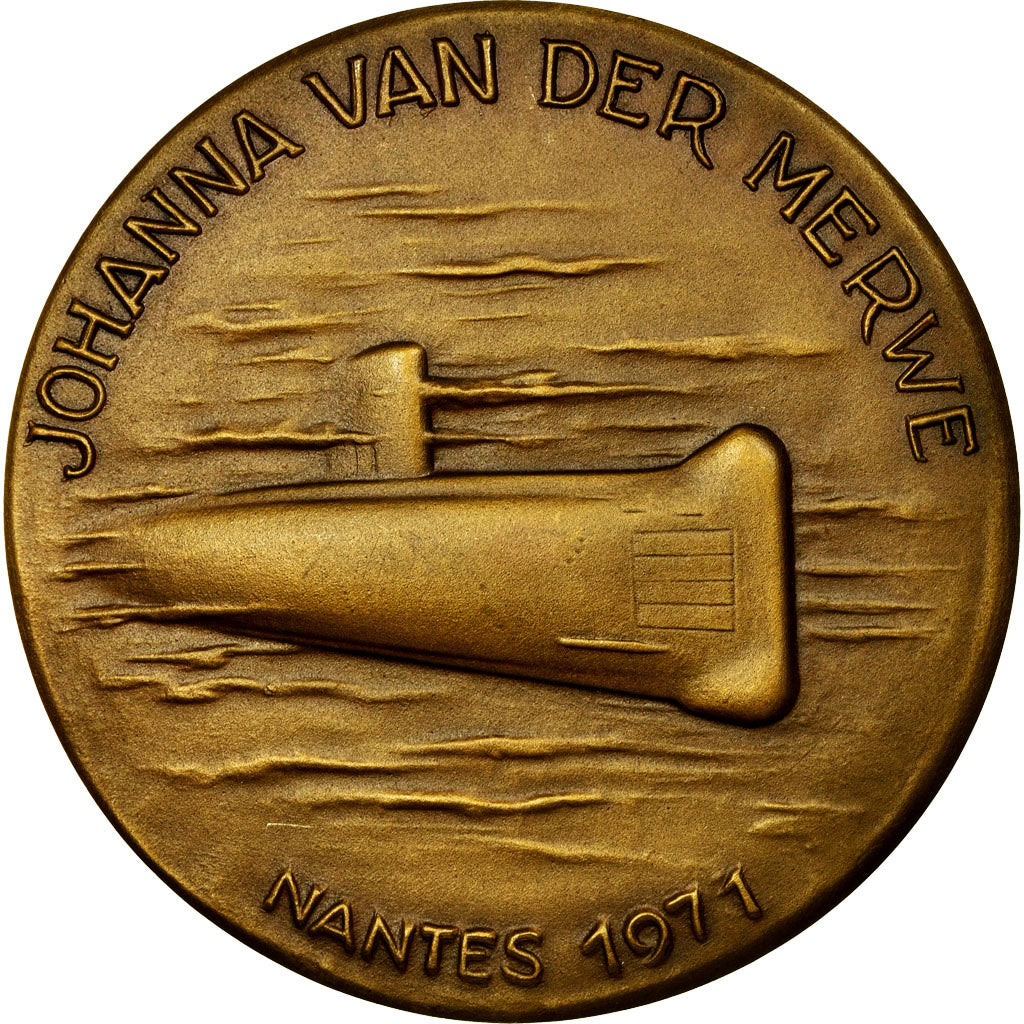 France, Medal, Marine, Dubigeon Normandie, Johanna Van Der Merwe, Nantes, 1971