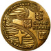 Frankreich, Medaille, Aumonerie Militaire Catholique, C.M.D Rennes, VZ, Bronze