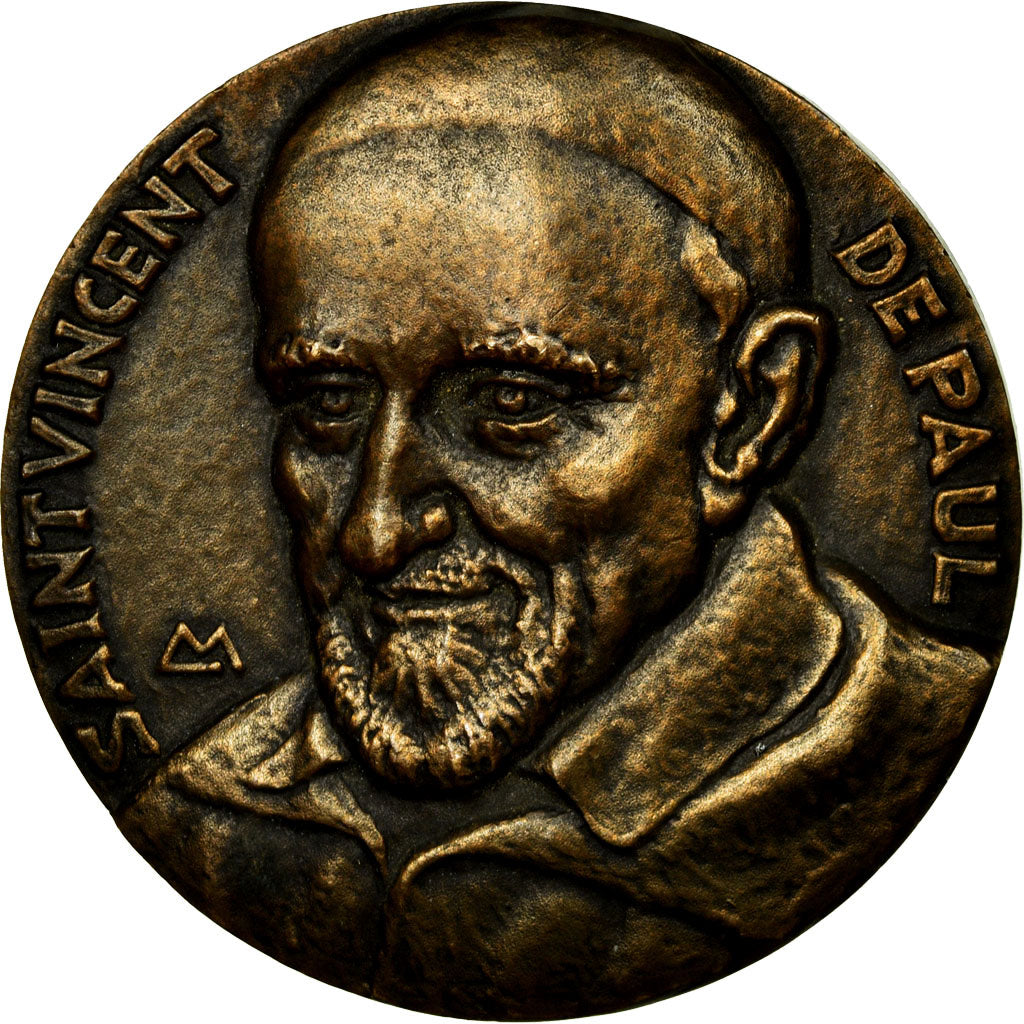 France, Médaille, Saint Vincent de Paul, Frédéric Ozanam, Muller, SUP+