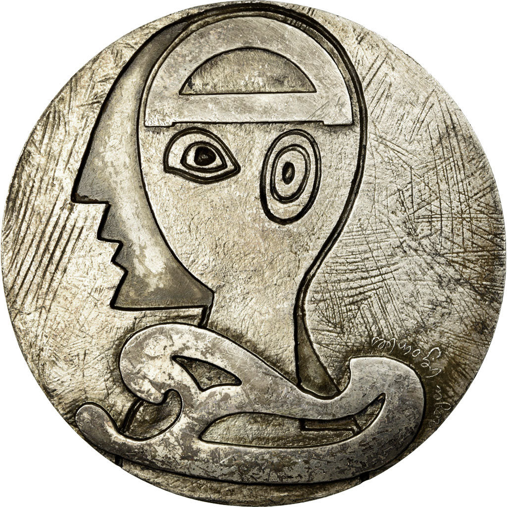 France, Medal, Banque Corporative du Bâtiment et des Travaux Publics, 1973