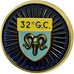 France, Medal, Militaire, Armée, 32ème G.C, AU(55-58), Bronze