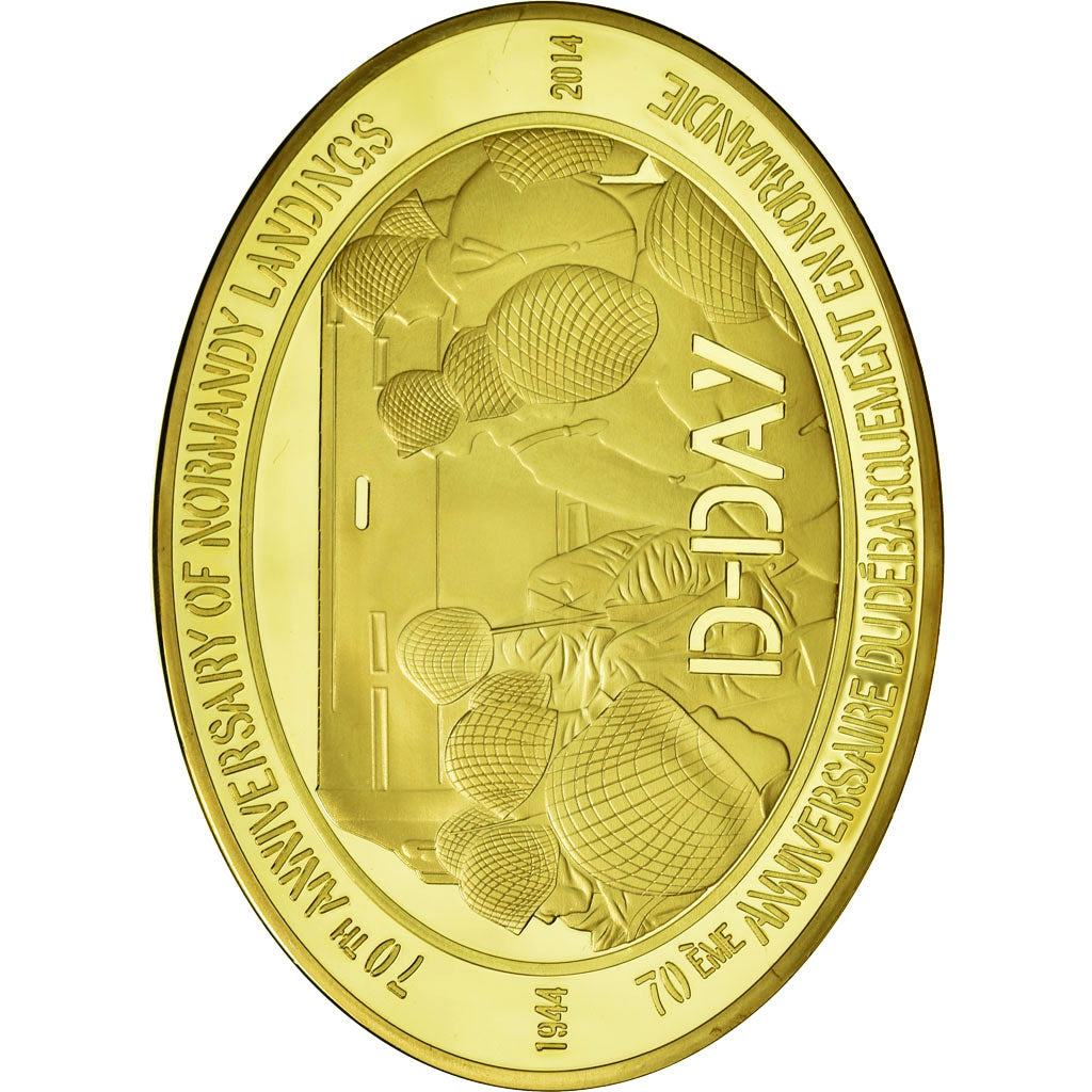 França, Medal, 70ème Anniversaire du Débarquement de Normandie, D-DAY, 2014