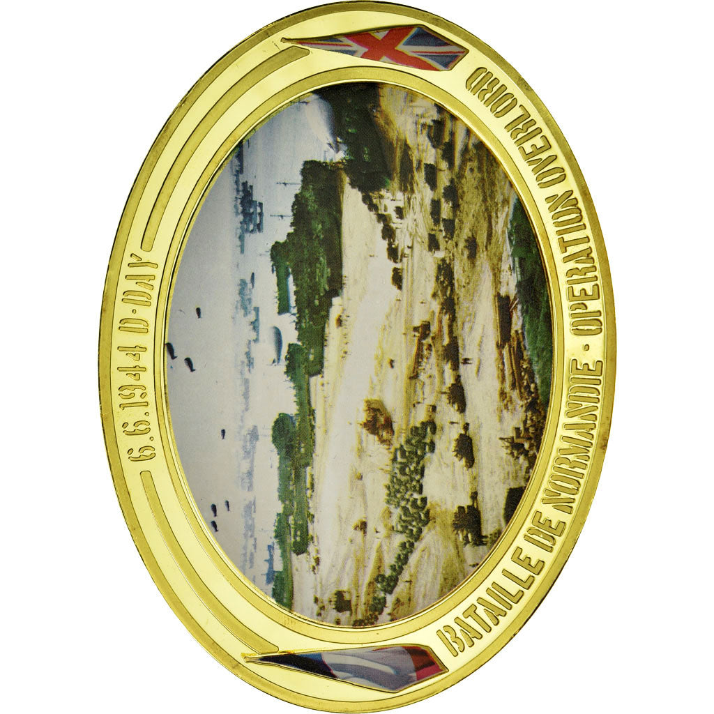 Frankrijk, Medaille, 70ème Anniversaire du Débarquement de Normandie, D-DAY