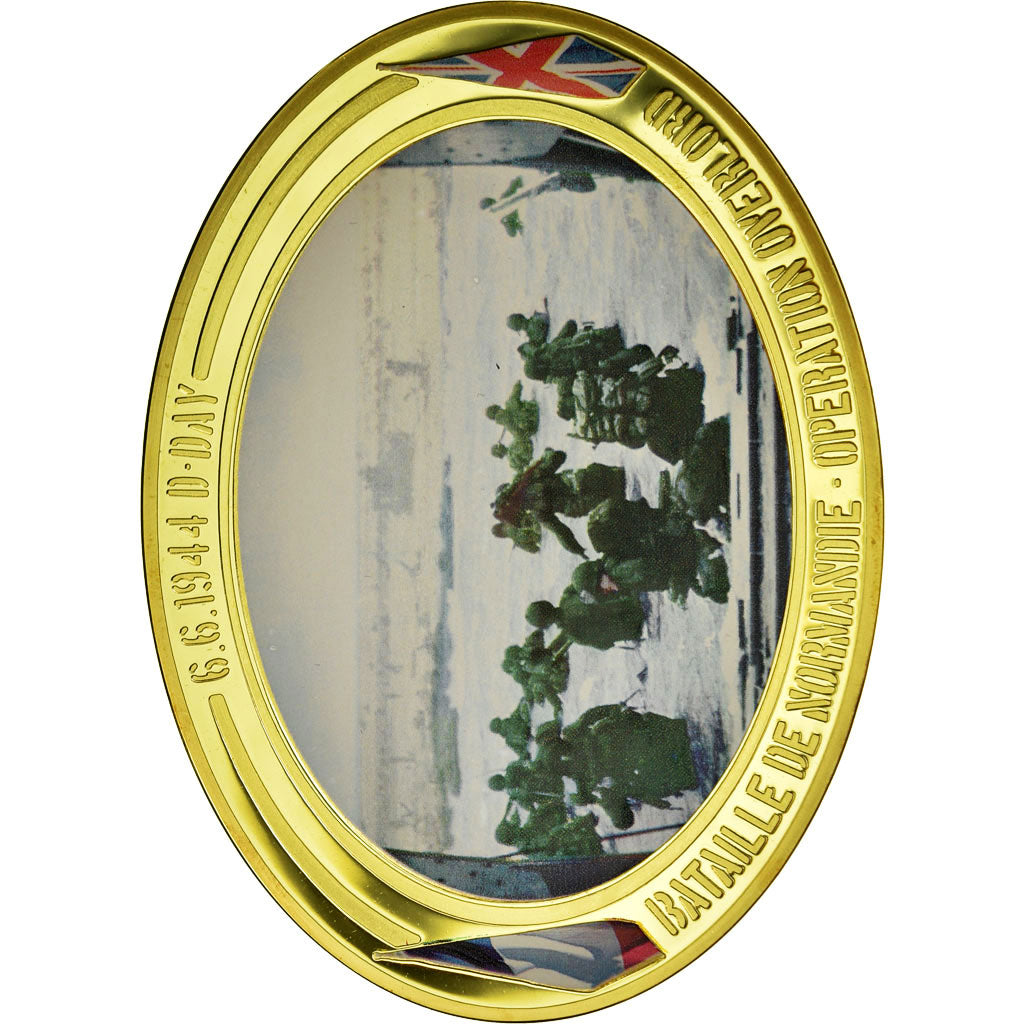 França, Medal, 70ème Anniversaire du Débarquement de Normandie, D-DAY, 2014