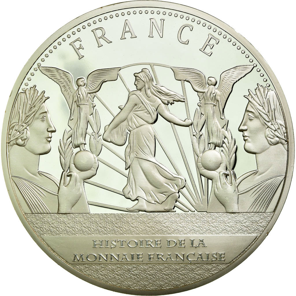 Frankreich, Medaille, Histoire de la monnaie Française, Écu de Louis XII 1498