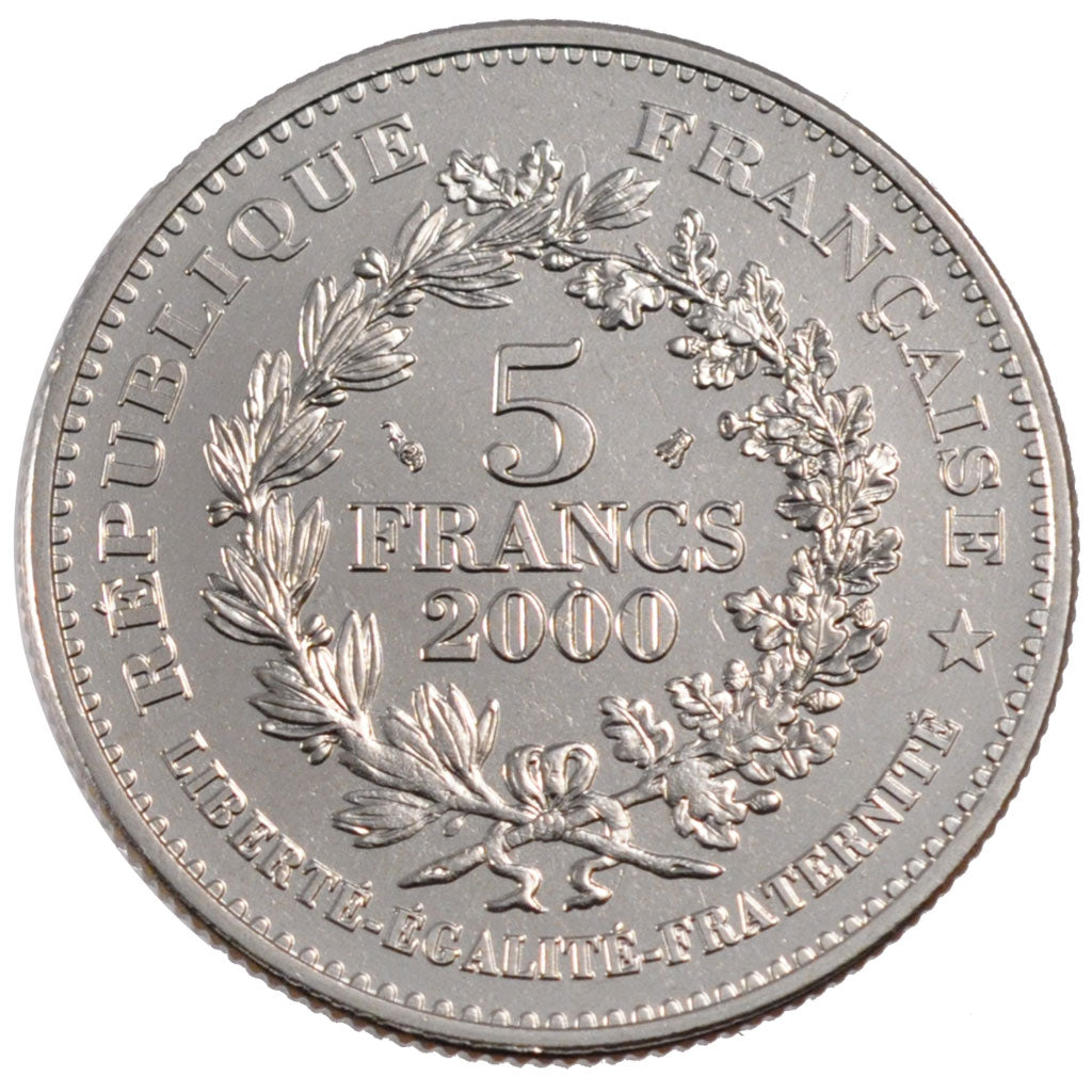 FRANCE, Louis d'or de Louis XIII, 5 Francs, 2000, Paris, KM #1964, MS(63),...