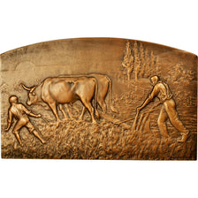 France, Medal, Agriculture, Offert par Maurice Delory, Député, Coudray
