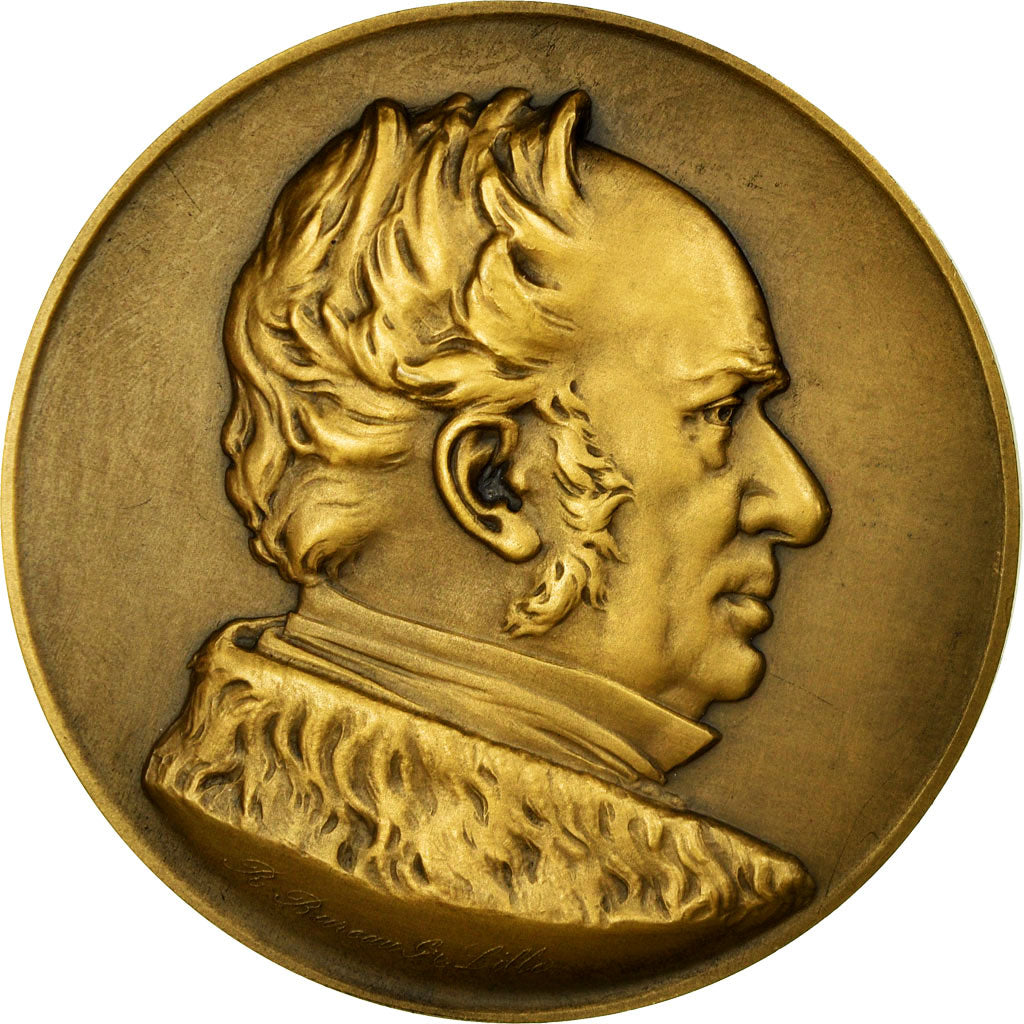 France, Medal, Industrie Chimique, Etablissements Kuhlmann, MS(64), Bronze