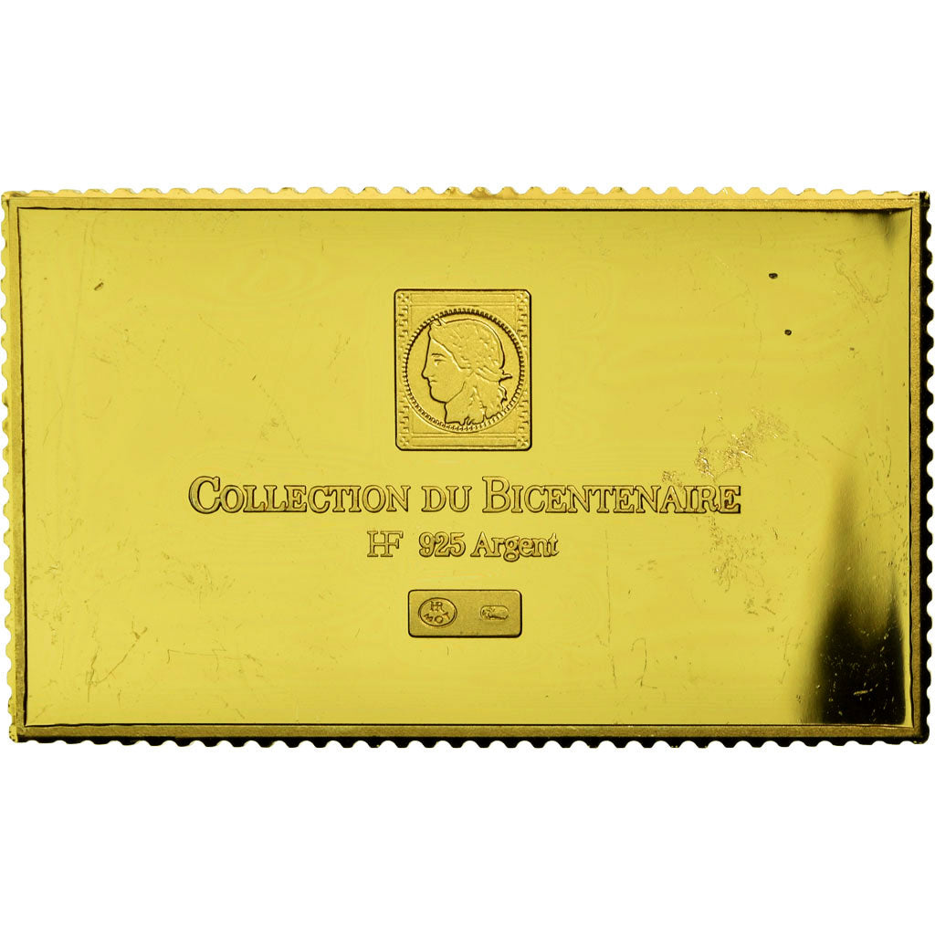 Francia, medaglia, Timbre, Révolution, Prise de la Bastille, SPL+, Vermeil