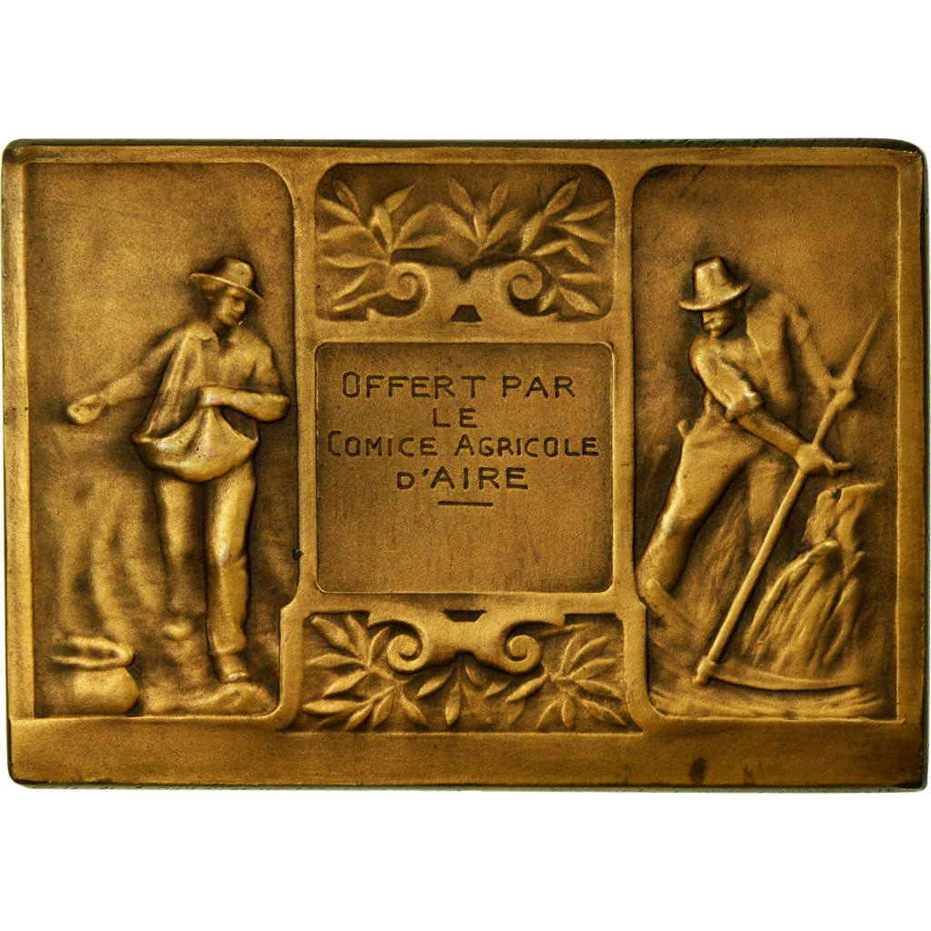 France, Medal, Agriculture, Comice Agricole d'Aire, Pas-de-Calais, MS(60-62)