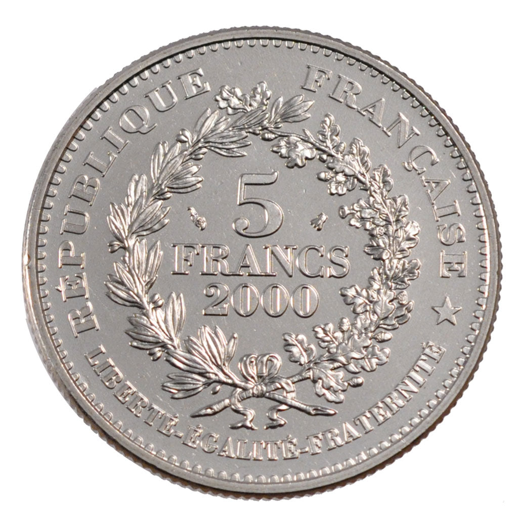 Francia, Marianne de la III République, 5 Francs, 2000, Paris, SPL, Nichel p...