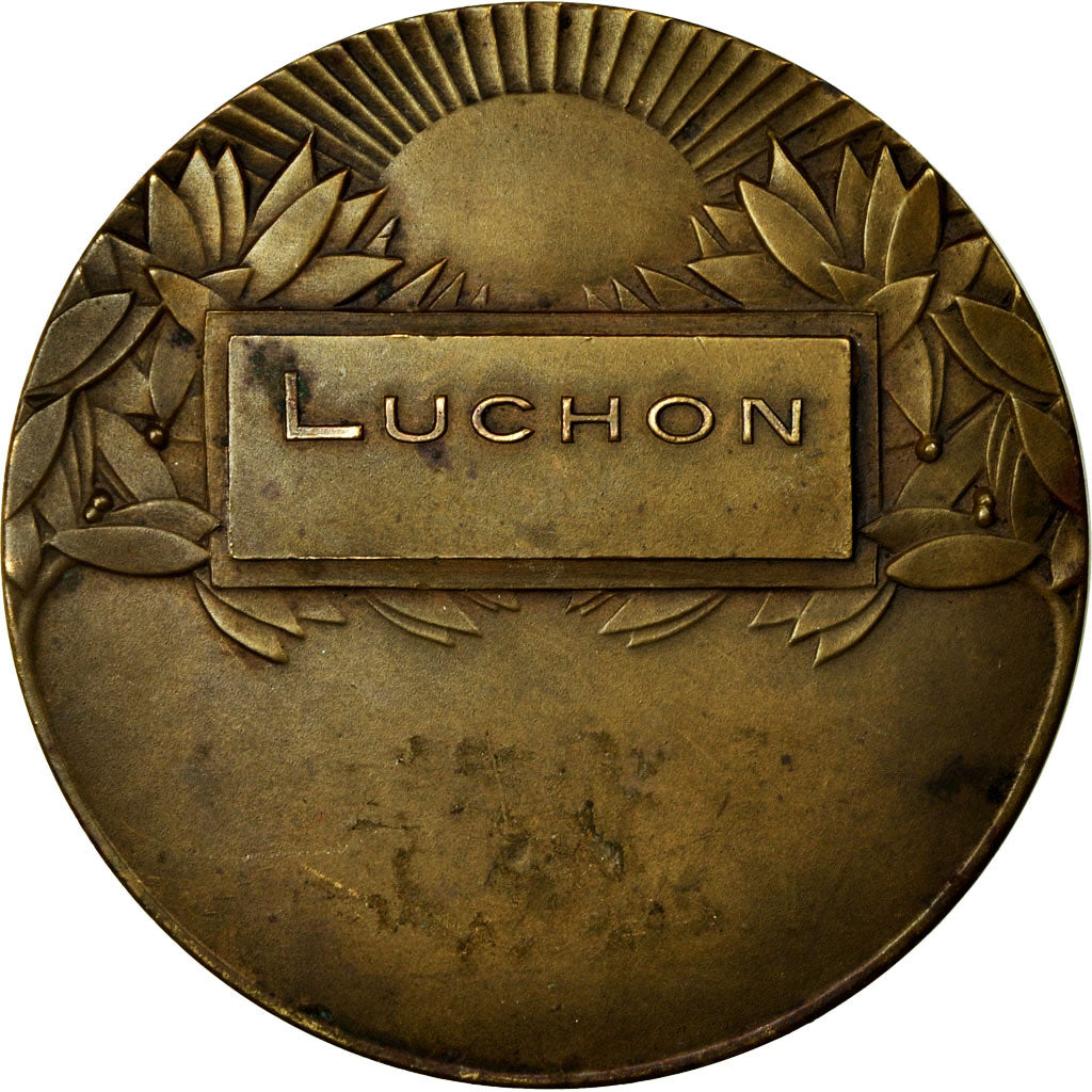 France, Medal, Chiens, Luchon, Dreux, AU(50-53), Bronze