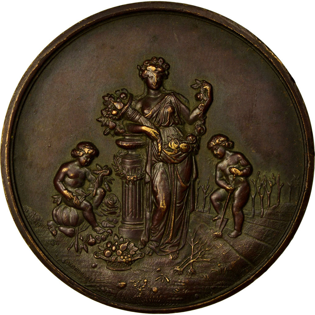 France, Medal, Cercle Horticole de Maubeuge et Environs, Blondelet, AU(50-53)
