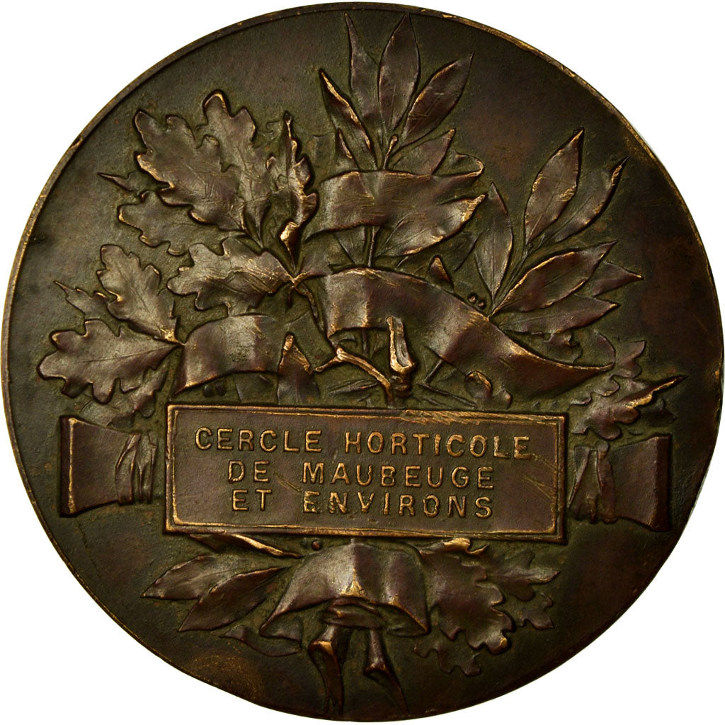 France, Medal, Cercle Horticole de Maubeuge et Environs, Blondelet, AU(50-53)