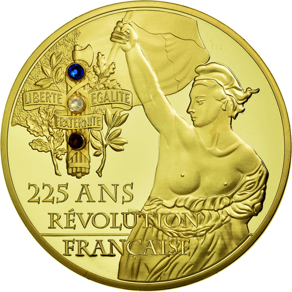 France, Médaille, 225 Ans de la Révolution Française, Prise de la Bastille