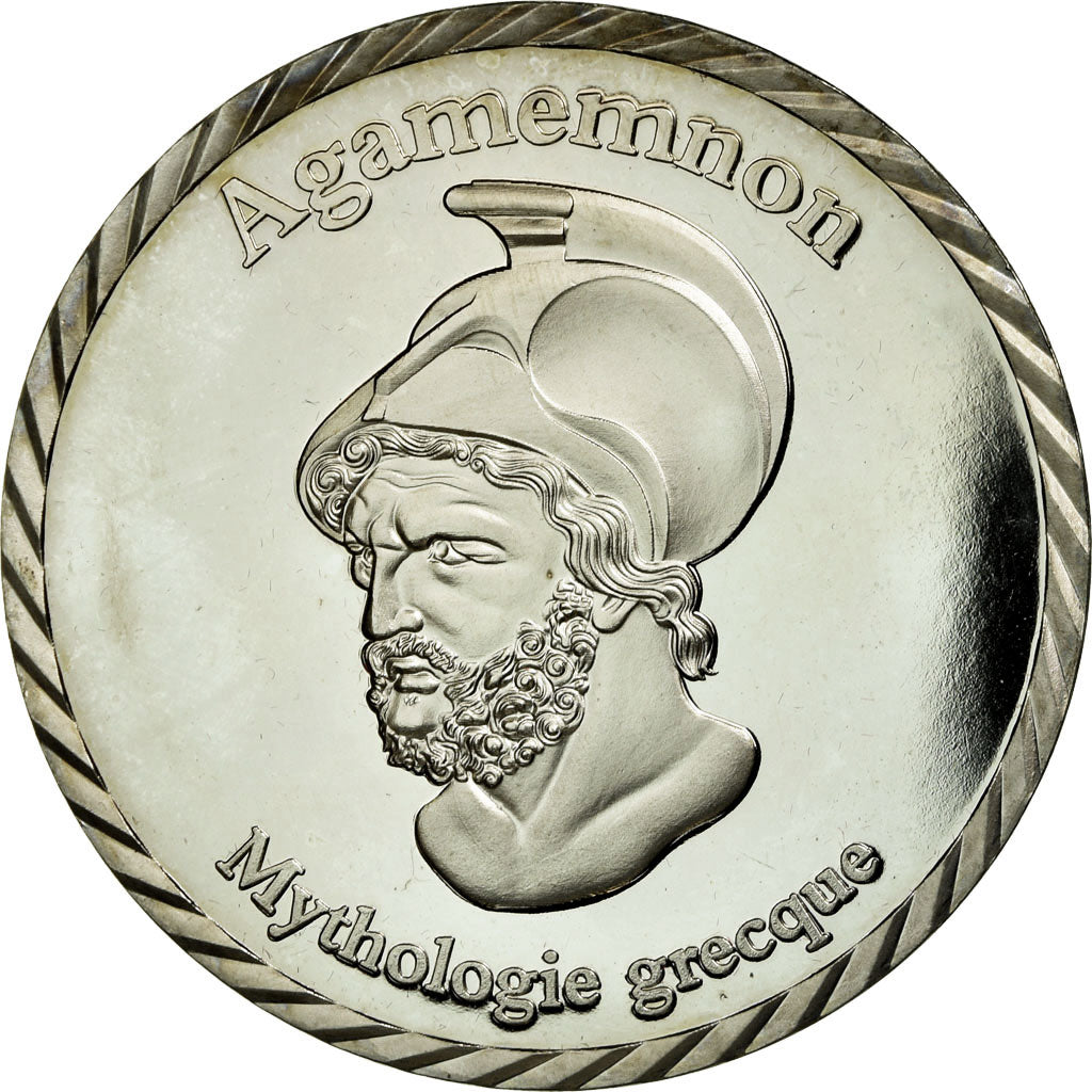 France, Médaille, Mythologie Grecque, Agamemnon, SPL+, Copper-nickel