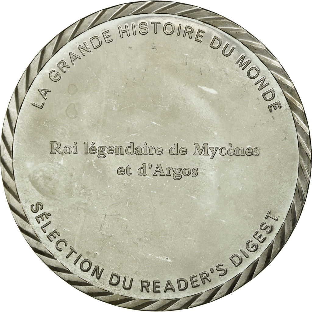 France, Médaille, Mythologie Grecque, Agamemnon, SPL+, Copper-nickel